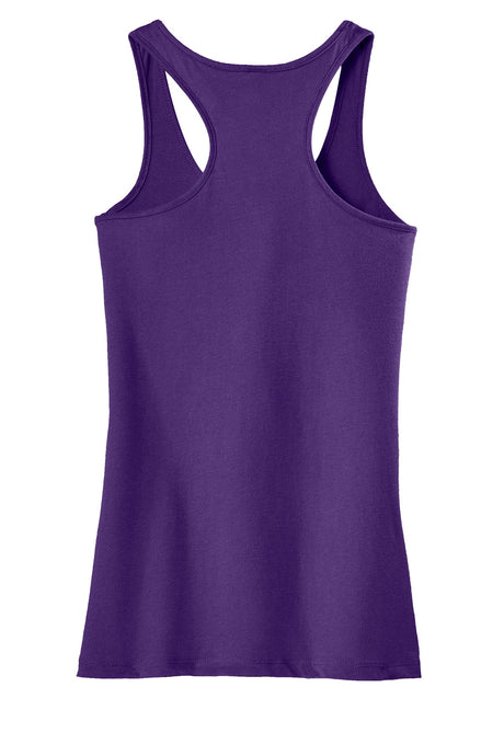 District - Juniors 60/40 Racerback Tank. DT237 Womens Apparel Shirts & Tops