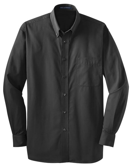 Port Authority Tonal Pattern Easy Care Shirt. S613 Mens Apparel Shirts & Tops
