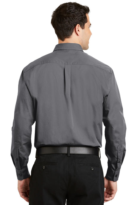 Port Authority Tonal Pattern Easy Care Shirt. S613 Mens Apparel Shirts & Tops