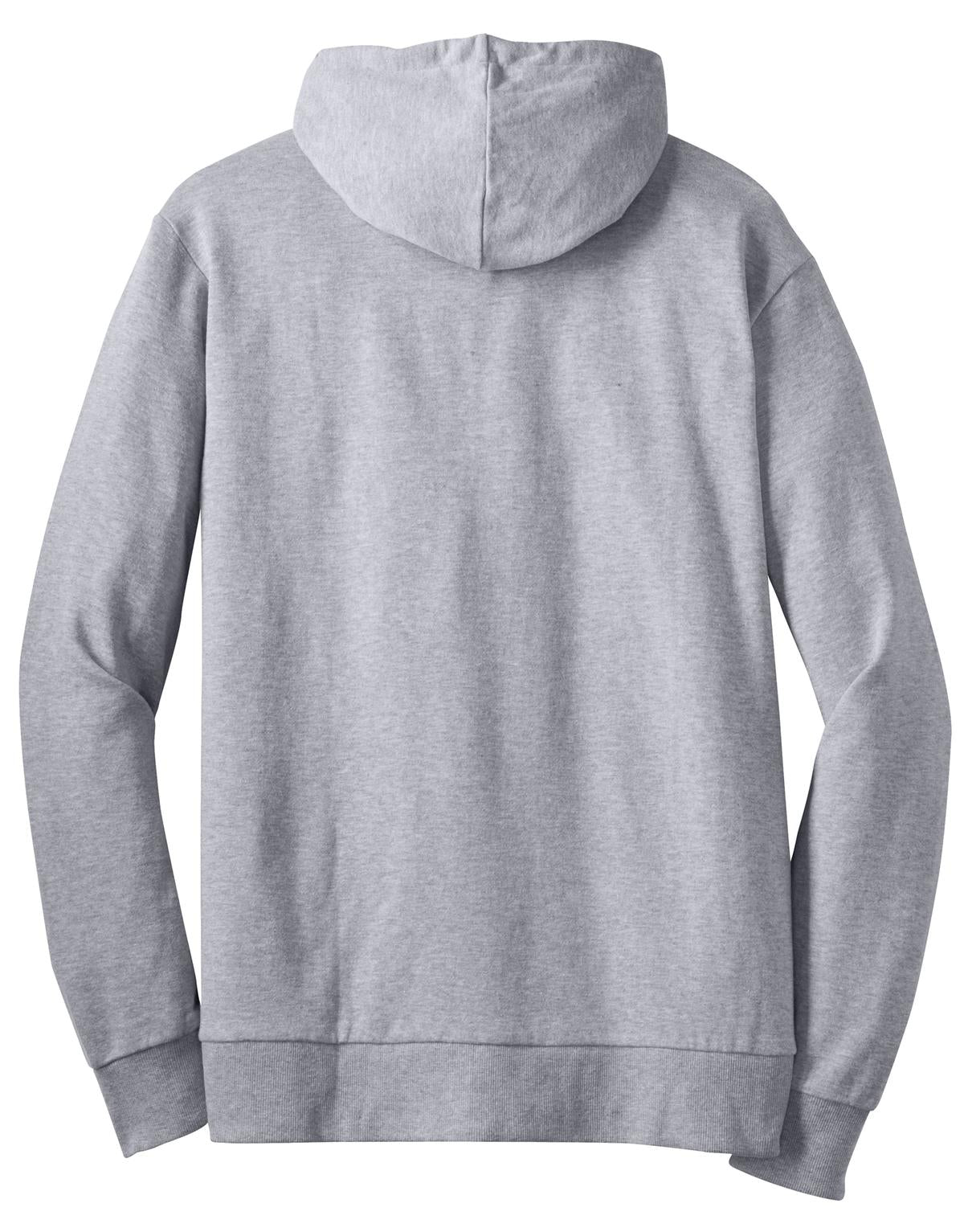 District - Young Mens Core Fleece Full-Zip Hoodie DT190 Mens Apparel Sweatshirts & Fleece