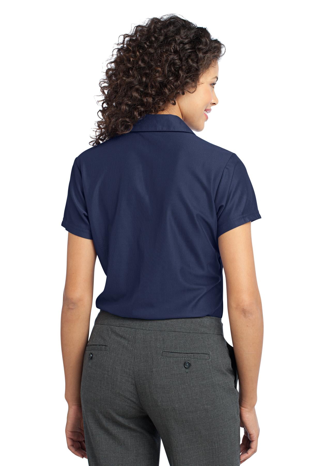 Port Authority Ladies Vertical Pique Polo. L512