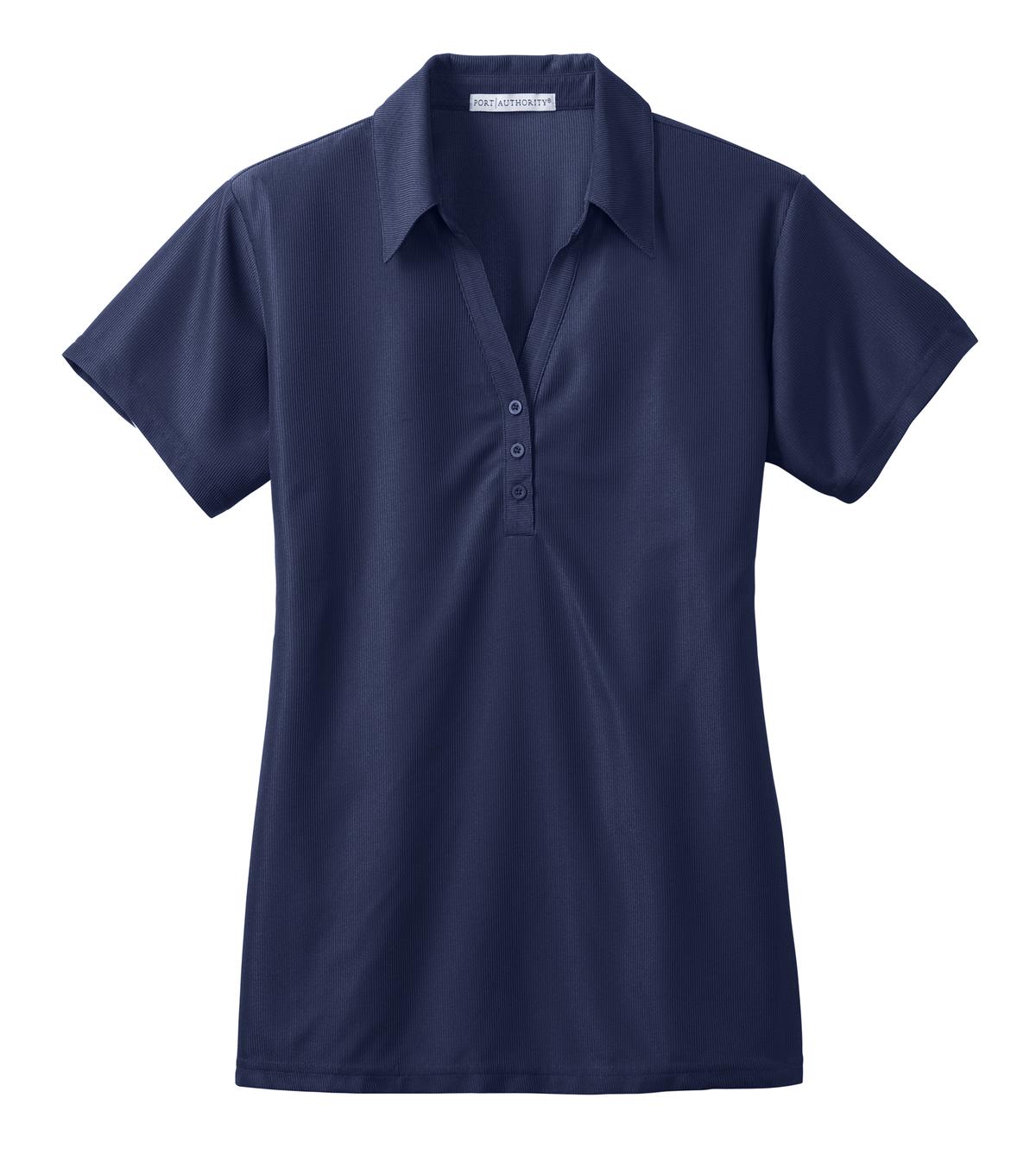 Port Authority Ladies Vertical Pique Polo. L512