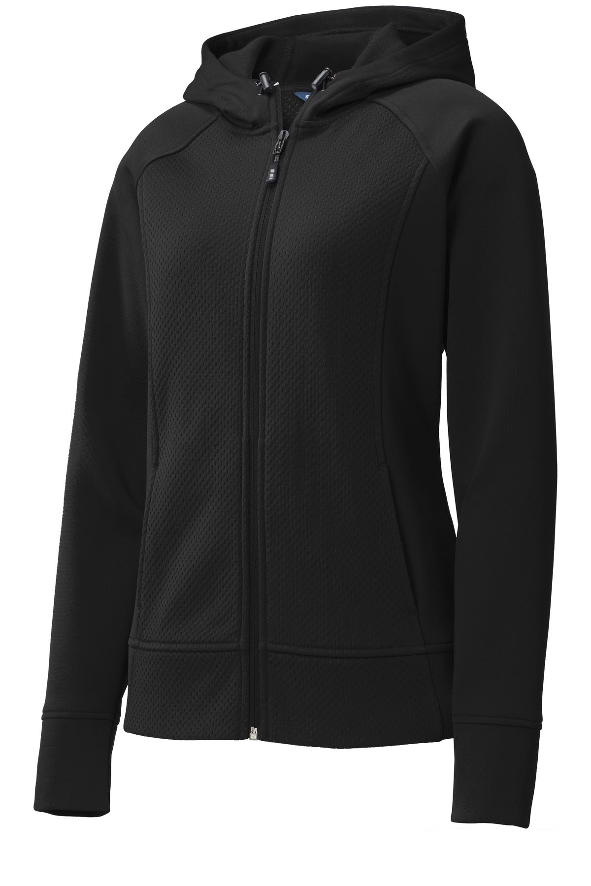 Sport-Tek Women's Rival Tech Fleece Full-Zip Hooded Jacket LST295 Womens Apparel Sweatshirts & Fleece