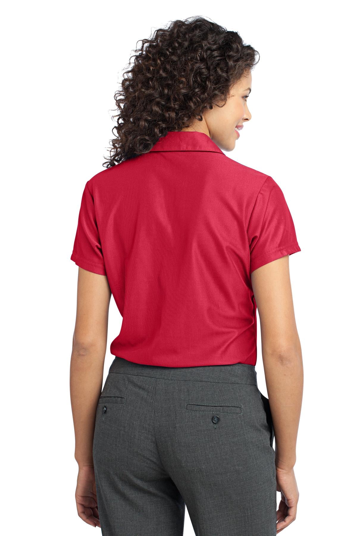 Port Authority Ladies Vertical Pique Polo. L512