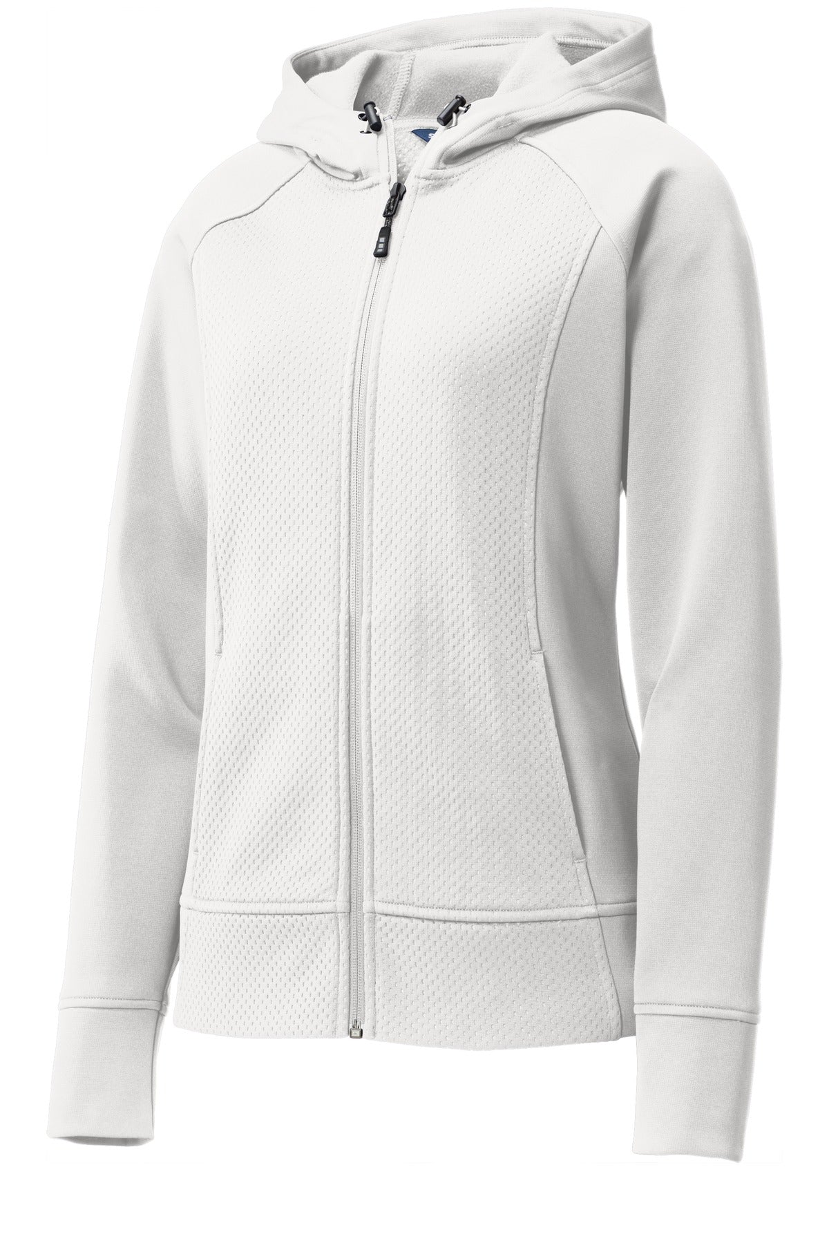 Sport-Tek Women's Rival Tech Fleece Full-Zip Hooded Jacket LST295 Womens Apparel Sweatshirts & Fleece