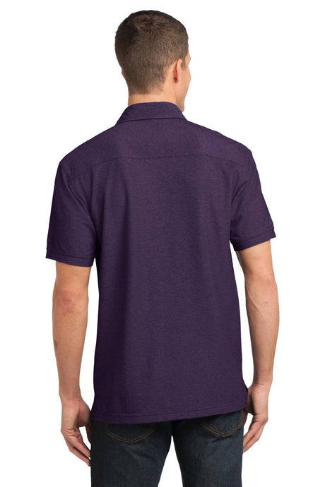 Port Authority Oxford Pique Double Pocket Polo. K557 Mens Apparel Shirts & Tops