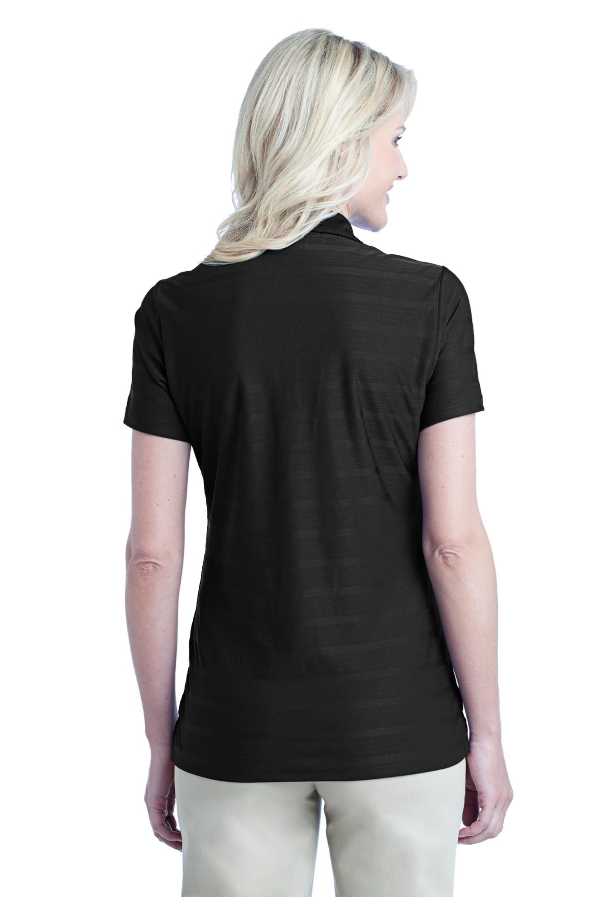 Port Authority Ladies Horizontal Texture Polo. L514 Womens Apparel Shirts & Tops