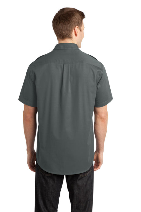 Port Authority Stain-Release Short Sleeve Twill Shirt. S648 Mens Apparel Shirts & Tops