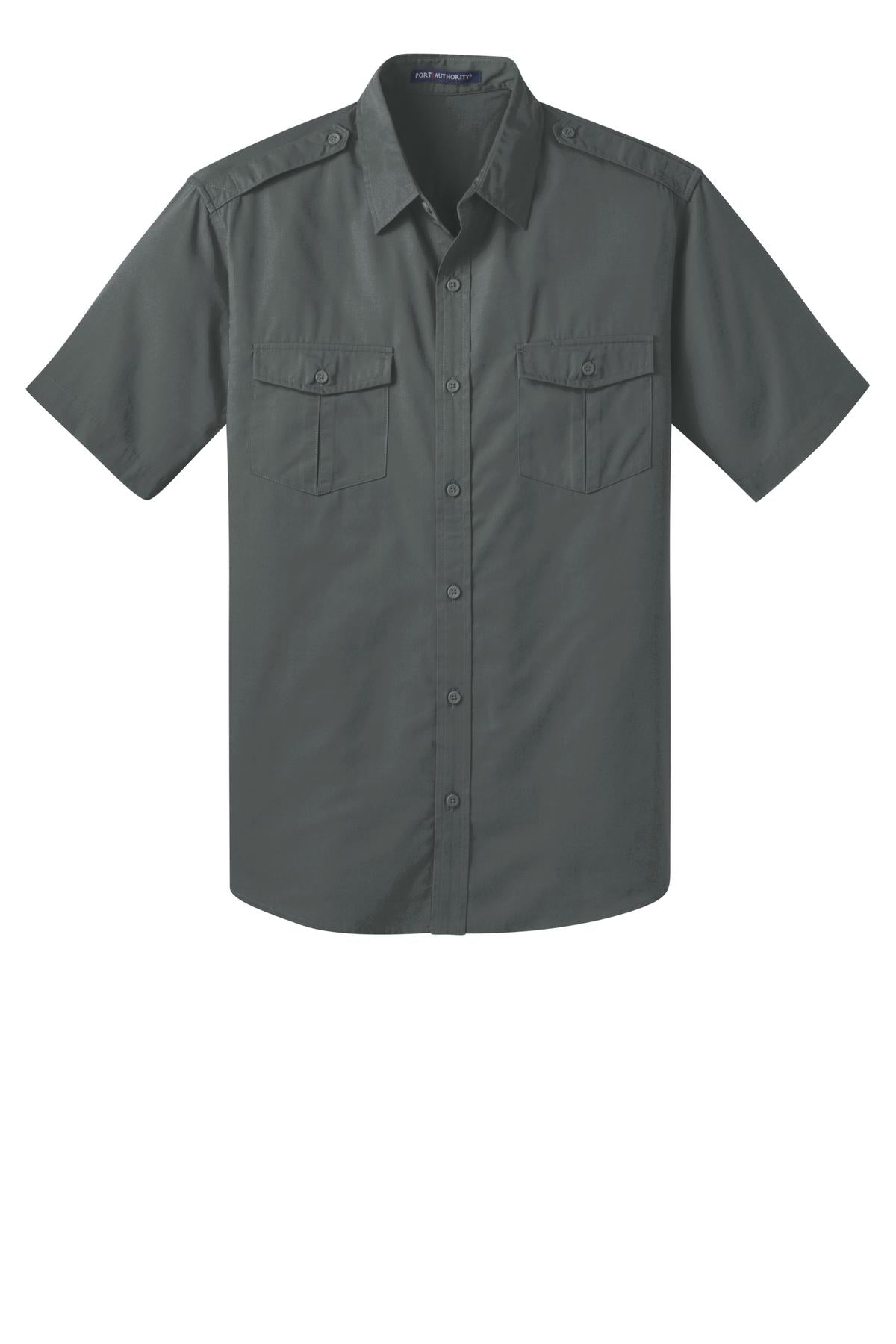 Port Authority Stain-Release Short Sleeve Twill Shirt. S648 Mens Apparel Shirts & Tops