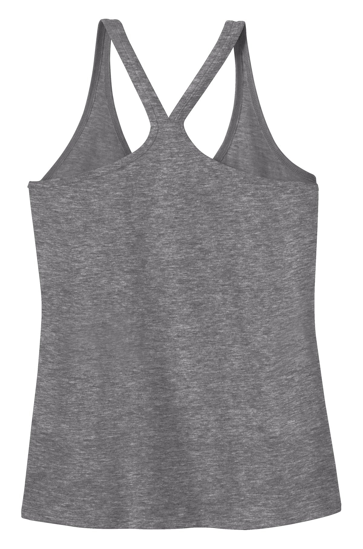 District - Juniors Tri-Blend T-Back Tank DT250 Womens Apparel Shirts & Tops