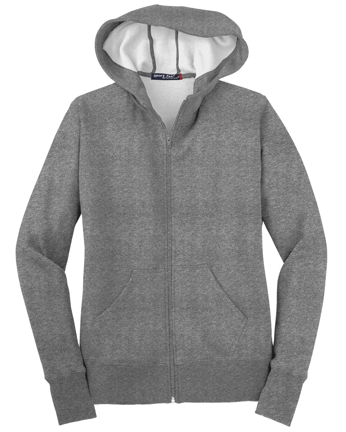 Sport-Tek Women's Full-Zip Hooded Fleece Jacket Womens Apparel Jackets & Vests