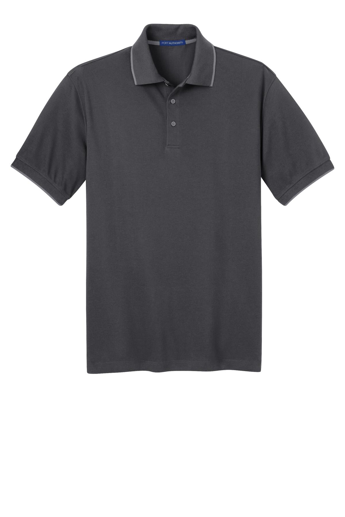Port Authority Rapid Dry Tipped Polo. K454