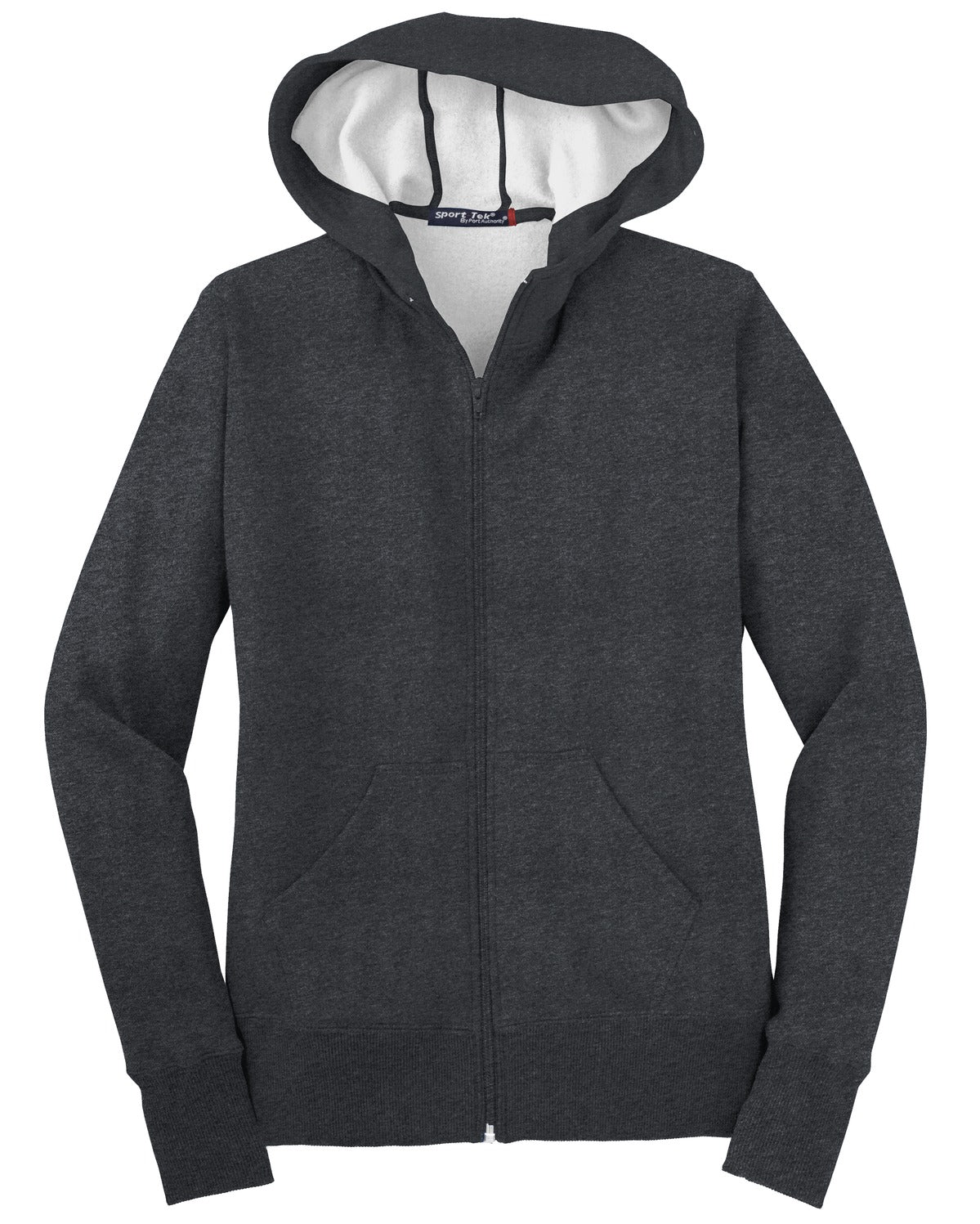 Sport-Tek Women's Full-Zip Hooded Fleece Jacket Womens Apparel Jackets & Vests