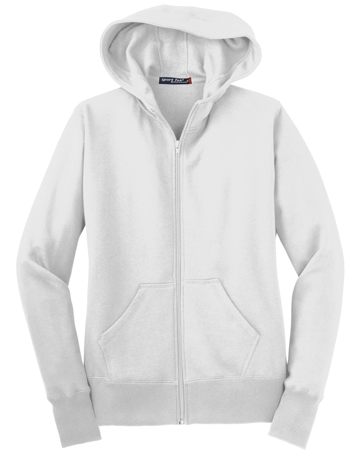 Sport-Tek Women's Full-Zip Hooded Fleece Jacket Womens Apparel Jackets & Vests