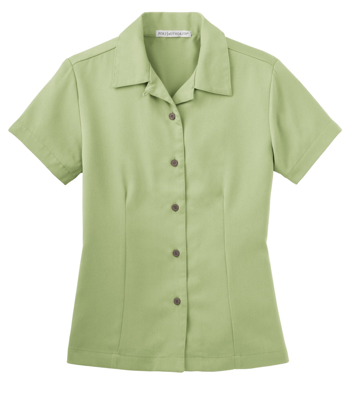 Port Authority Ladies Easy Care Camp Shirt. L535 Womens Apparel Shirts & Tops