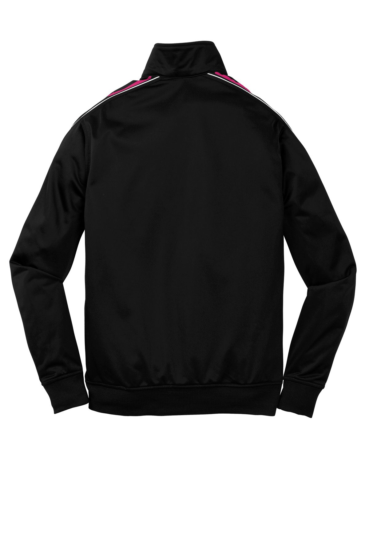 Sport-Tek Youth Dot Sublimation Tricot Track Jacket Youth Apparel Jackets & Vests