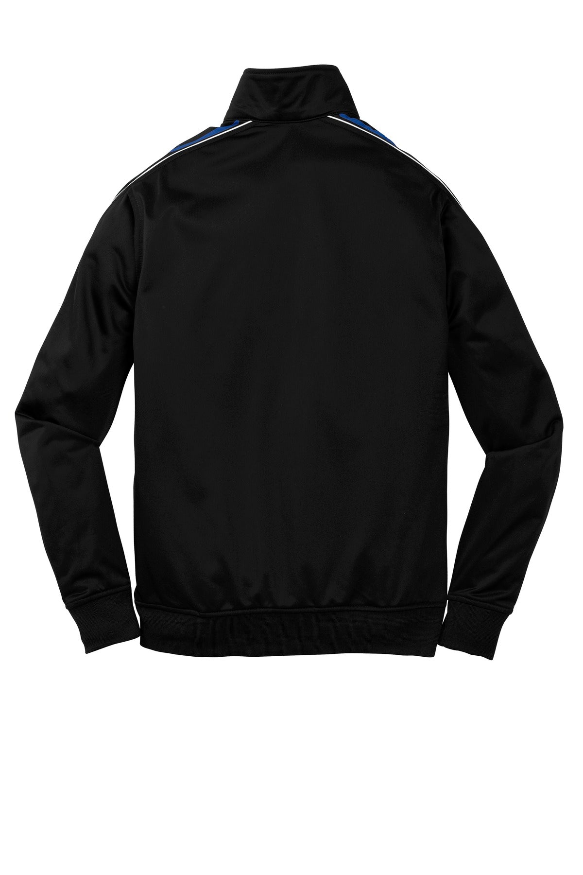 Sport-Tek Youth Dot Sublimation Tricot Track Jacket Youth Apparel Jackets & Vests