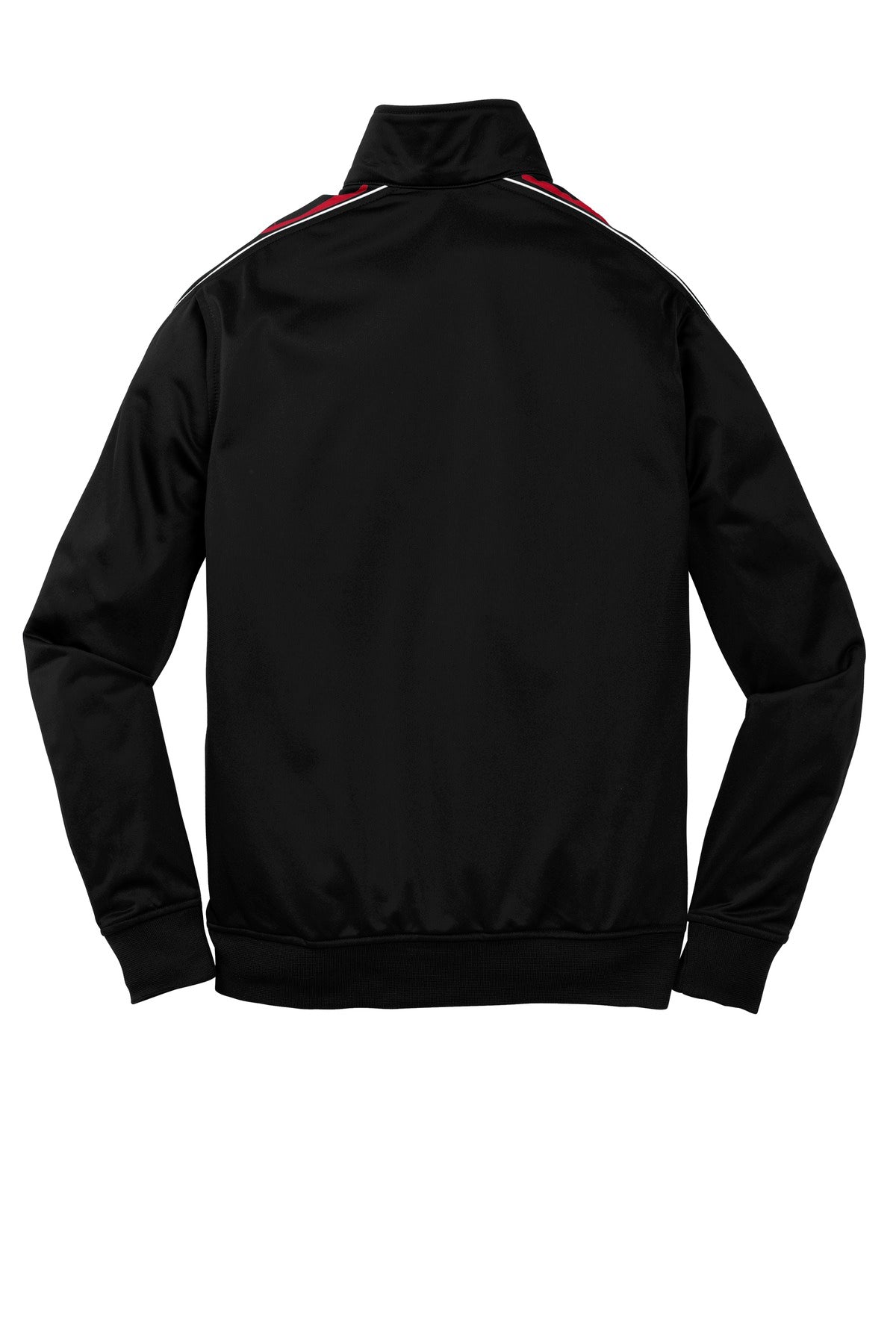 Sport-Tek Youth Dot Sublimation Tricot Track Jacket Youth Apparel Jackets & Vests