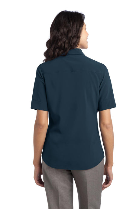 Port Authority Ladies Ultra Stretch Polo. L650 Womens Apparel Shirts & Tops