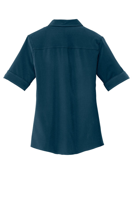 Port Authority Ladies Ultra Stretch Polo. L650 Womens Apparel Shirts & Tops