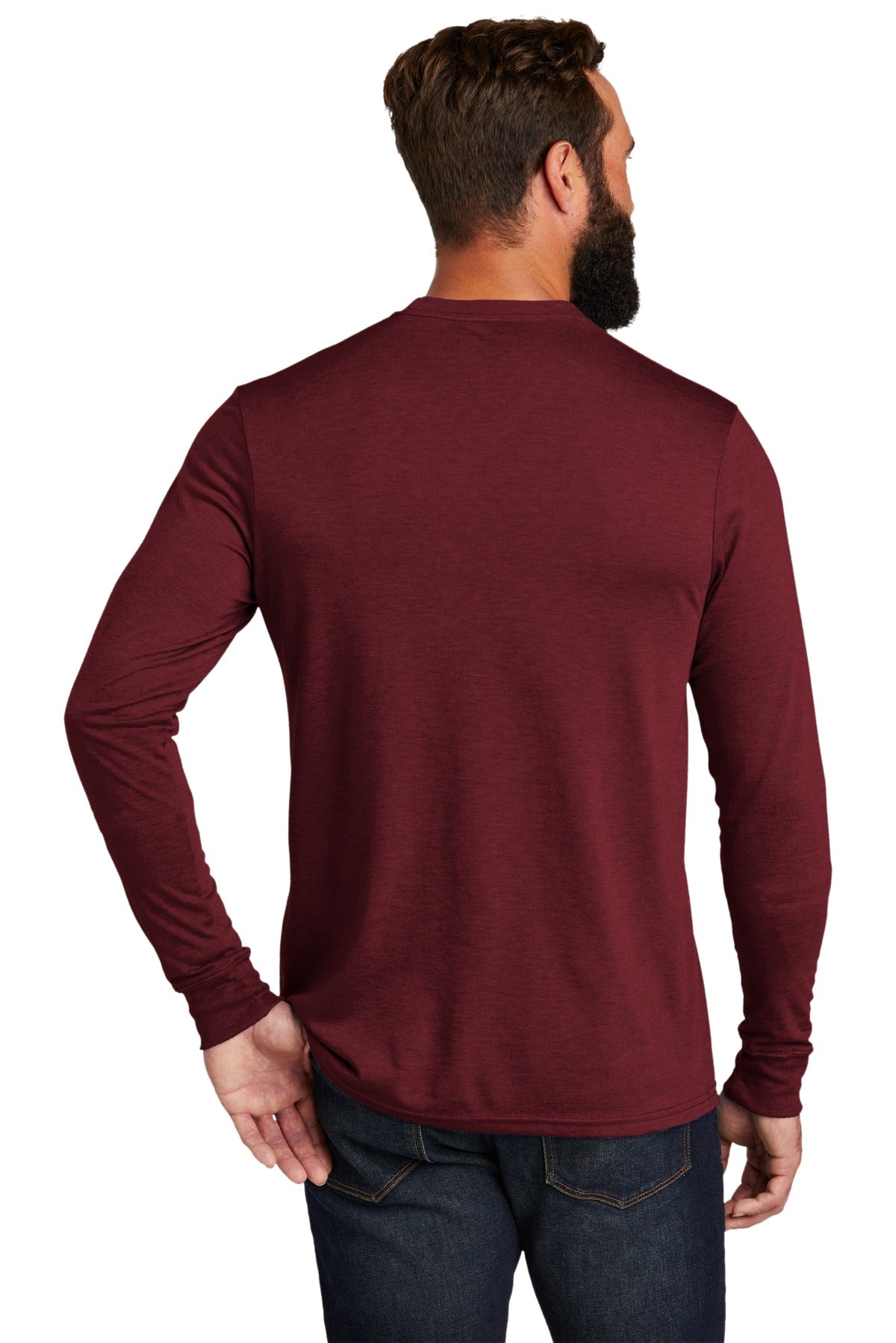 Allmade Men's Tri-Blend Long Sleeve Tee AL6004 Mens Apparel Shirts & Tops