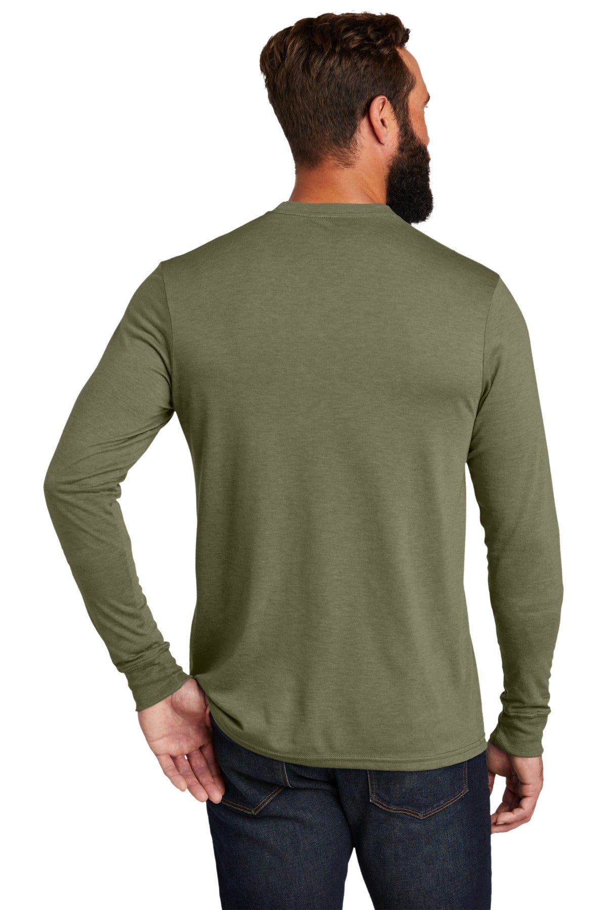 Allmade Men's Tri-Blend Long Sleeve Tee AL6004 Mens Apparel Shirts & Tops