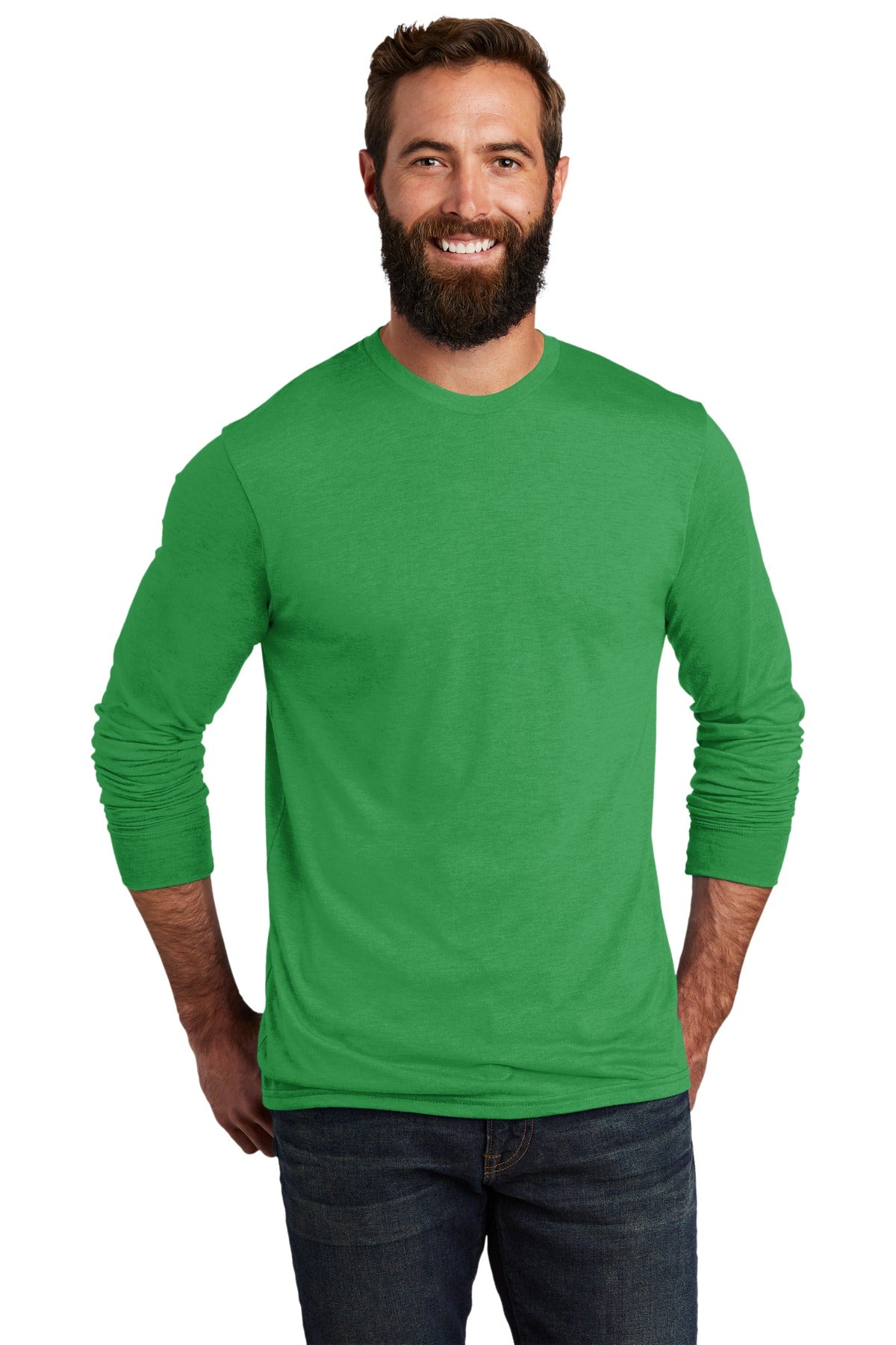 Allmade Men's Tri-Blend Long Sleeve Tee AL6004 Mens Apparel Shirts & Tops