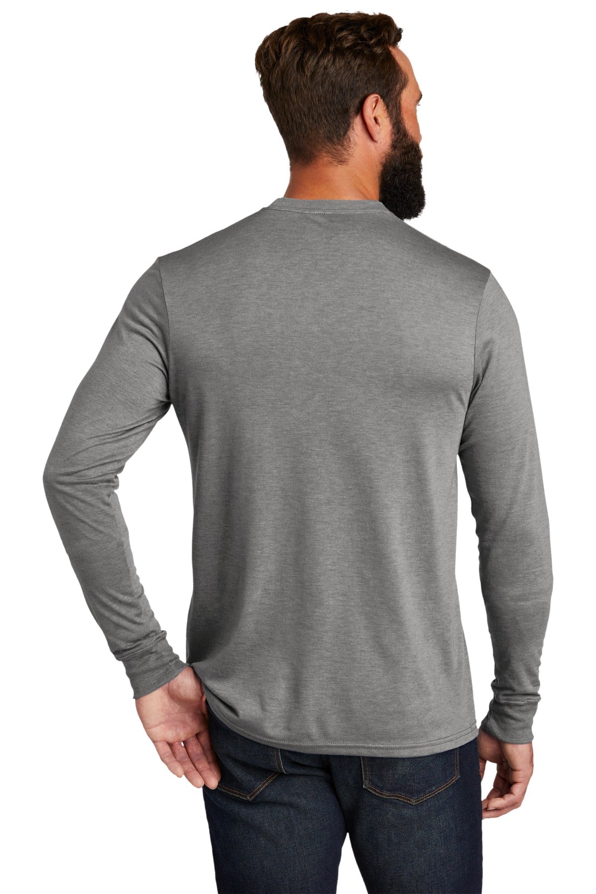 Allmade Men's Tri-Blend Long Sleeve Tee AL6004 Mens Apparel Shirts & Tops