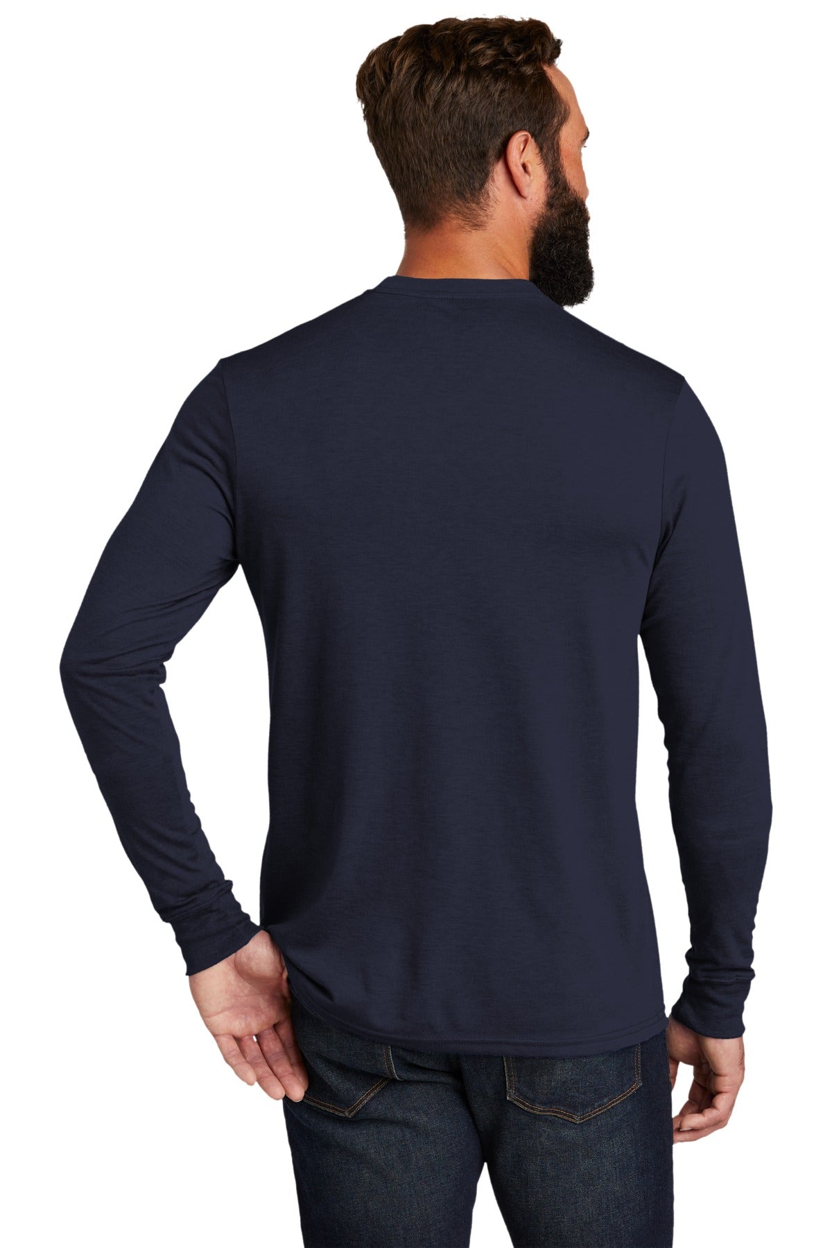 Allmade Men's Tri-Blend Long Sleeve Tee AL6004 Mens Apparel Shirts & Tops