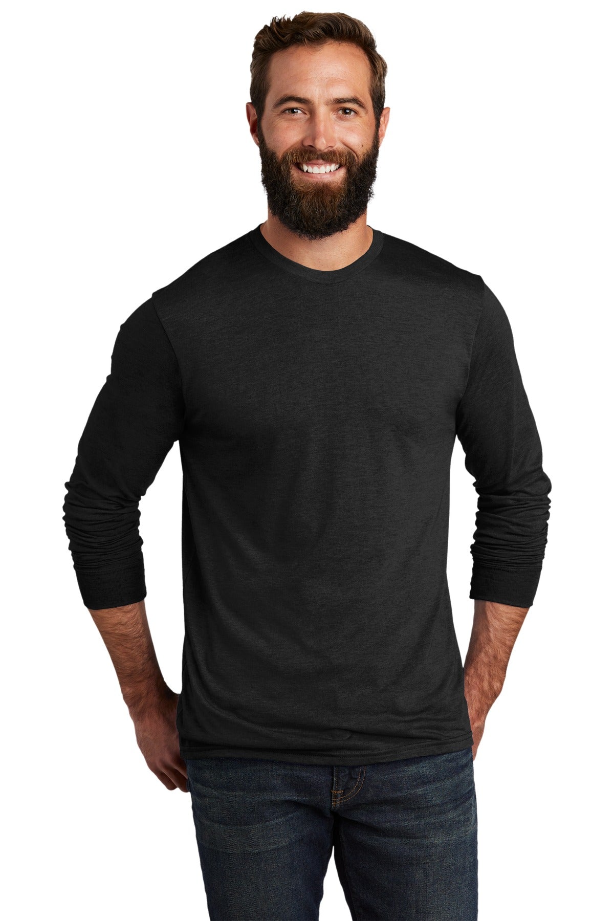 Allmade Men's Tri-Blend Long Sleeve Tee AL6004 Mens Apparel Shirts & Tops