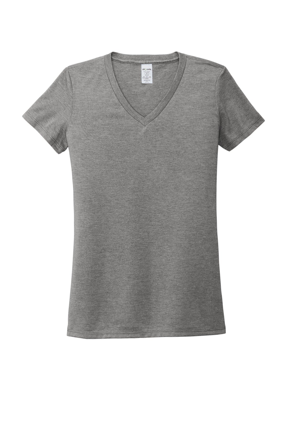 Allmade Women's Tri-Blend V-Neck Tee. AL2018 Womens Apparel Shirts & Tops