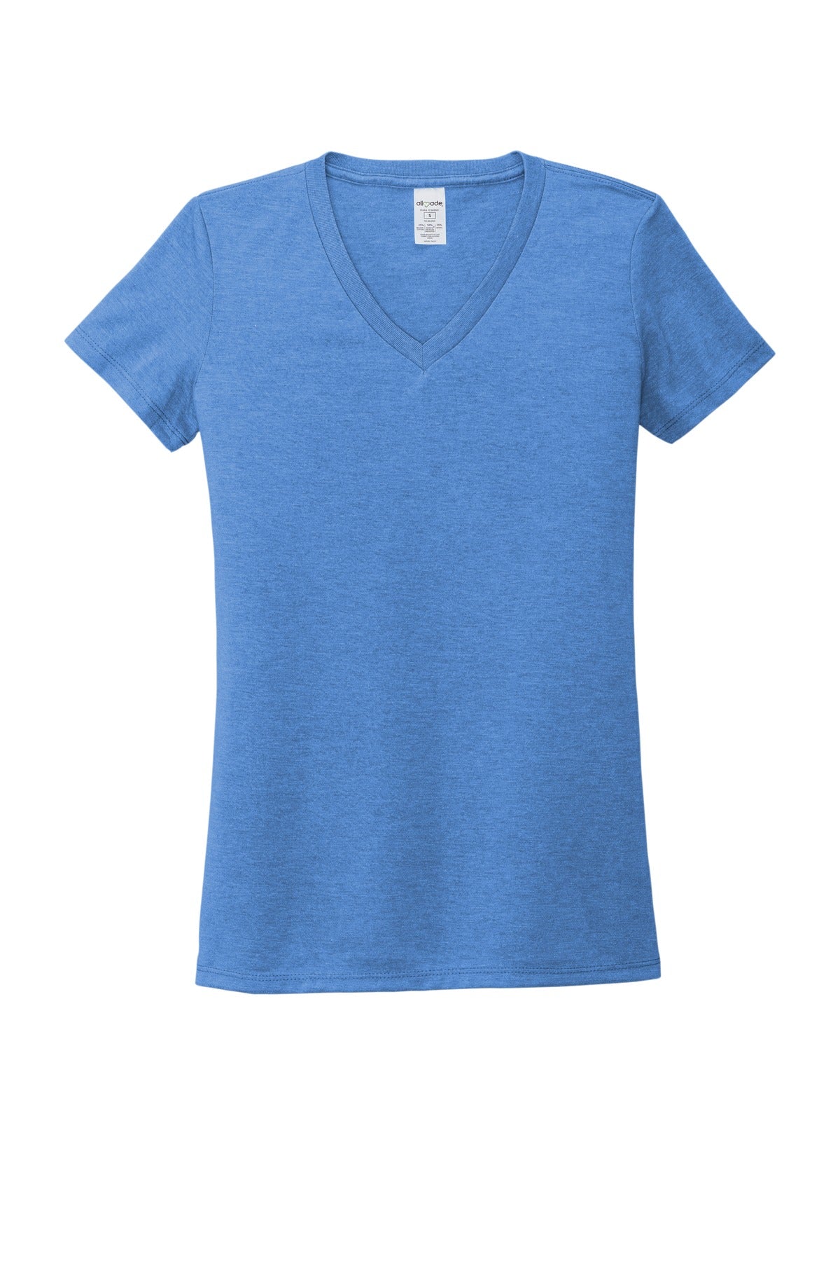 Allmade Women's Tri-Blend V-Neck Tee. AL2018 Womens Apparel Shirts & Tops