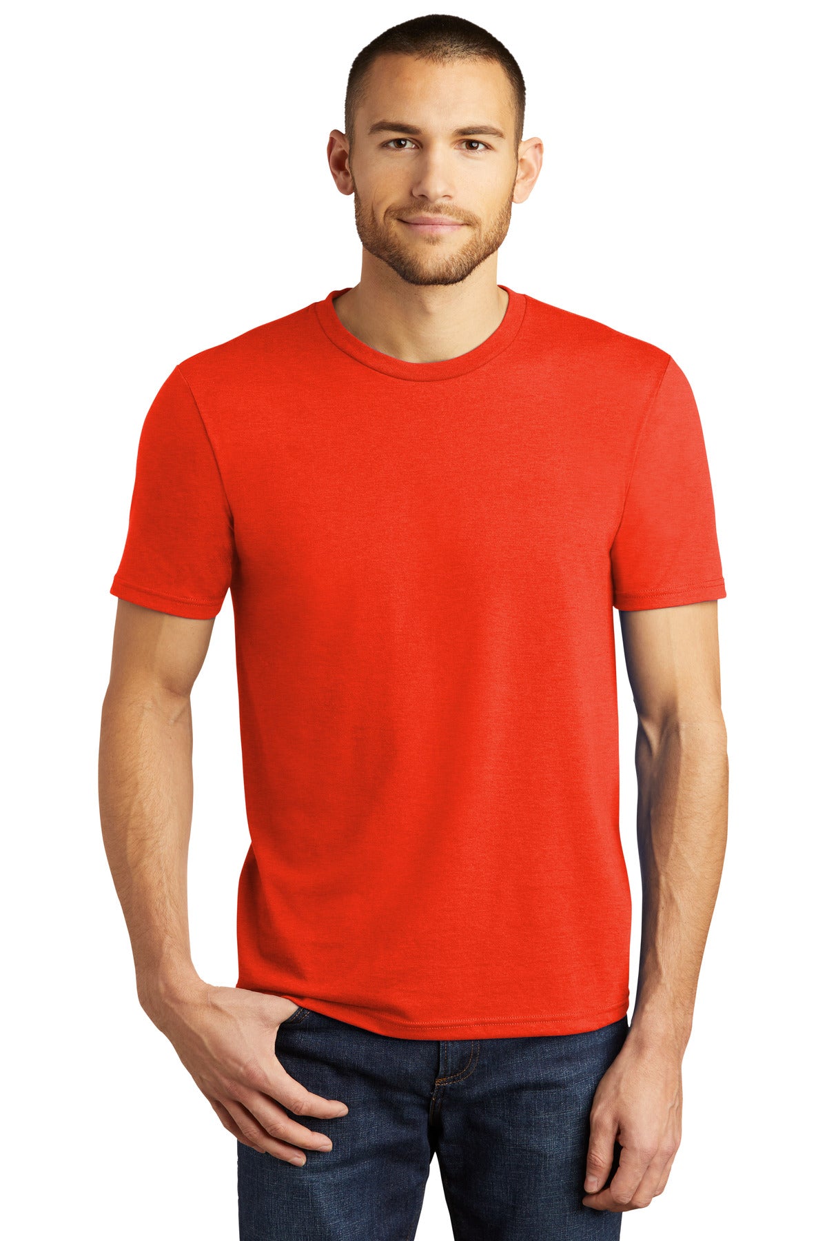 District Men's Perfect Tri Tee. DM130 3 of 3 Mens Apparel Shirts & Tops