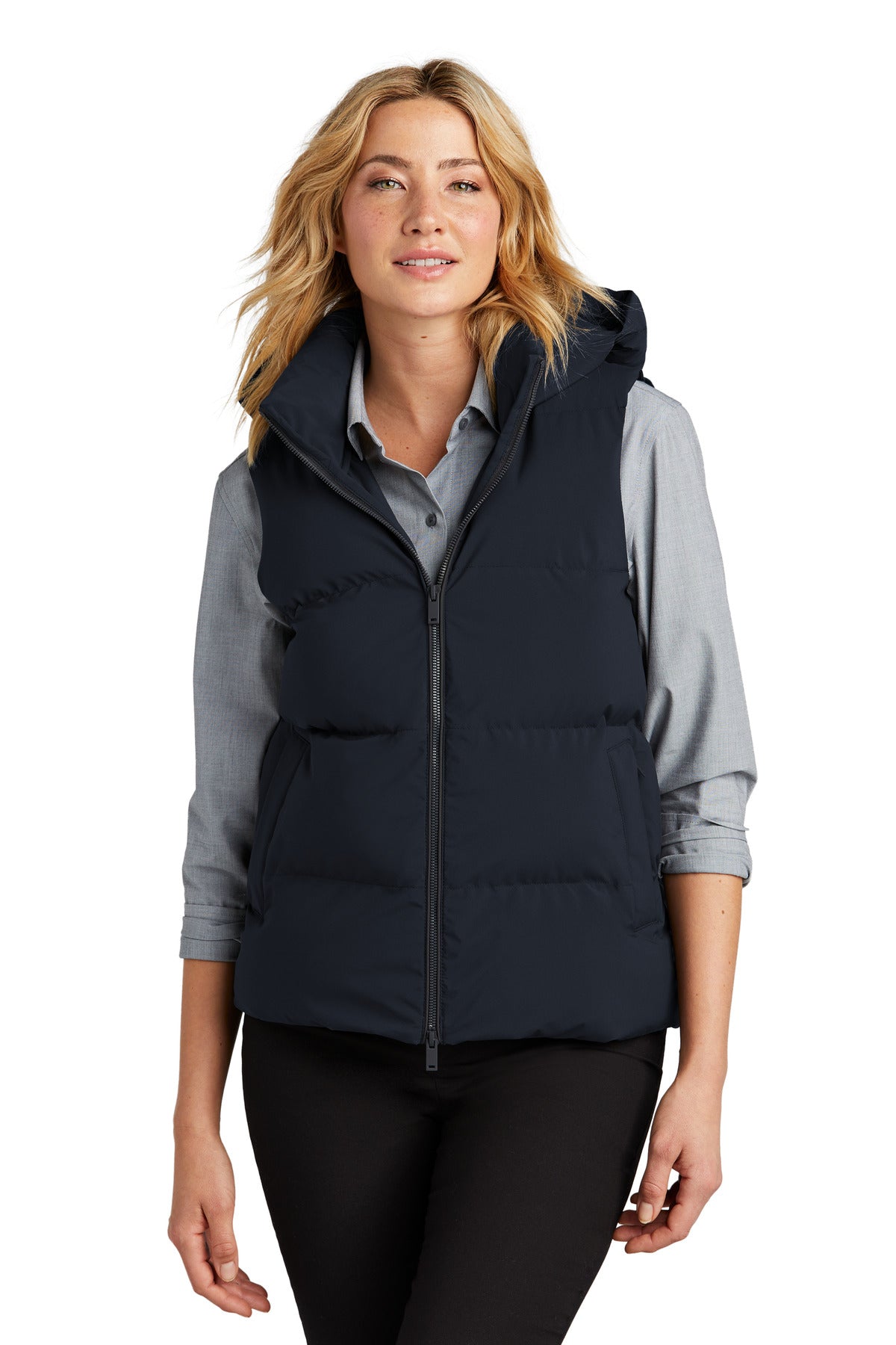 MERCER+METTLE Women's Puffy Vest MM7217 Womens Apparel Jackets & Vests
