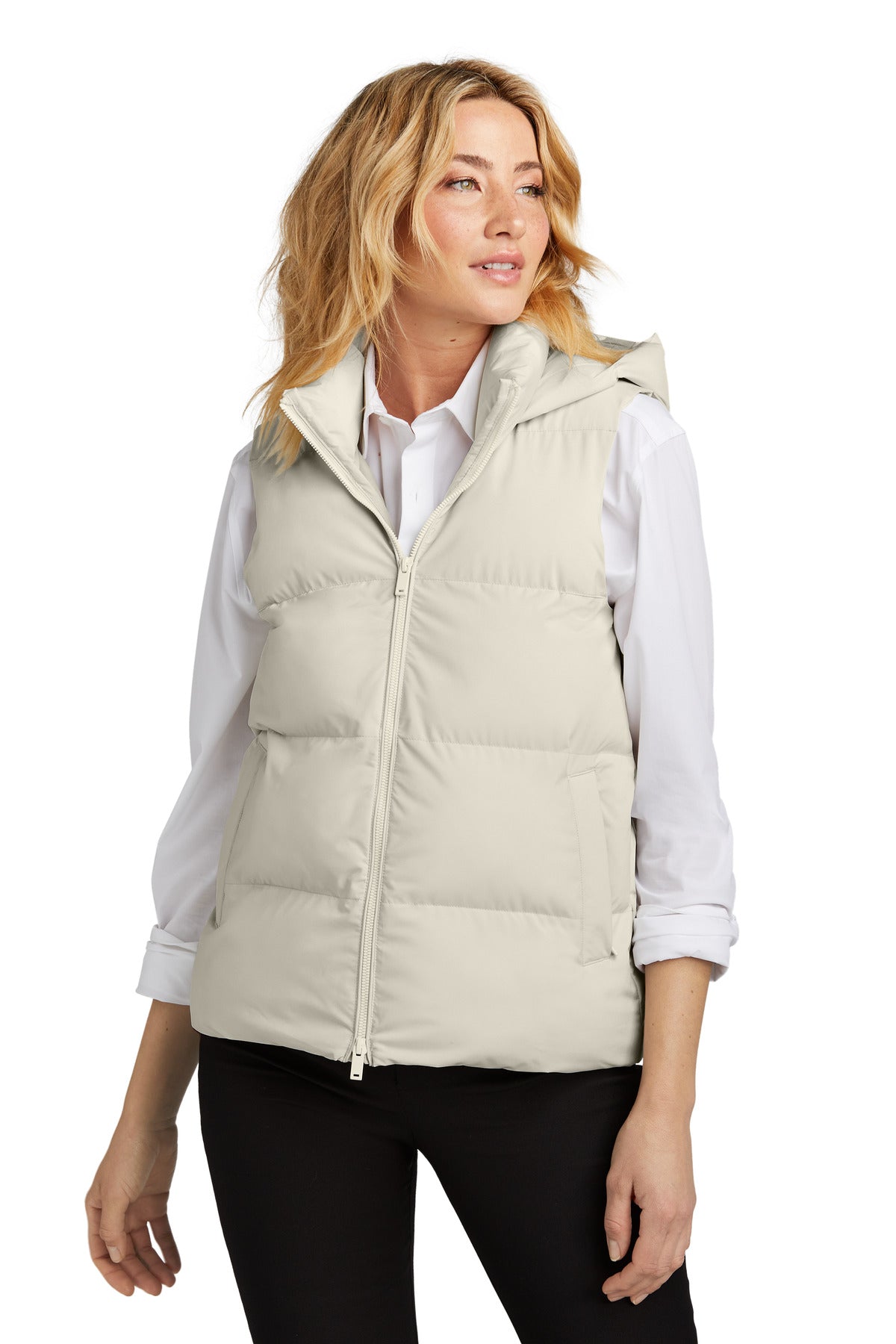 MERCER+METTLE Women's Puffy Vest MM7217 Womens Apparel Jackets & Vests