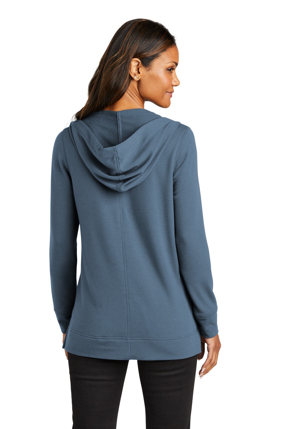 Port Authority Women's Microterry Pullover Hoodie LK826 Womens Apparel Sweatshirts & Fleece