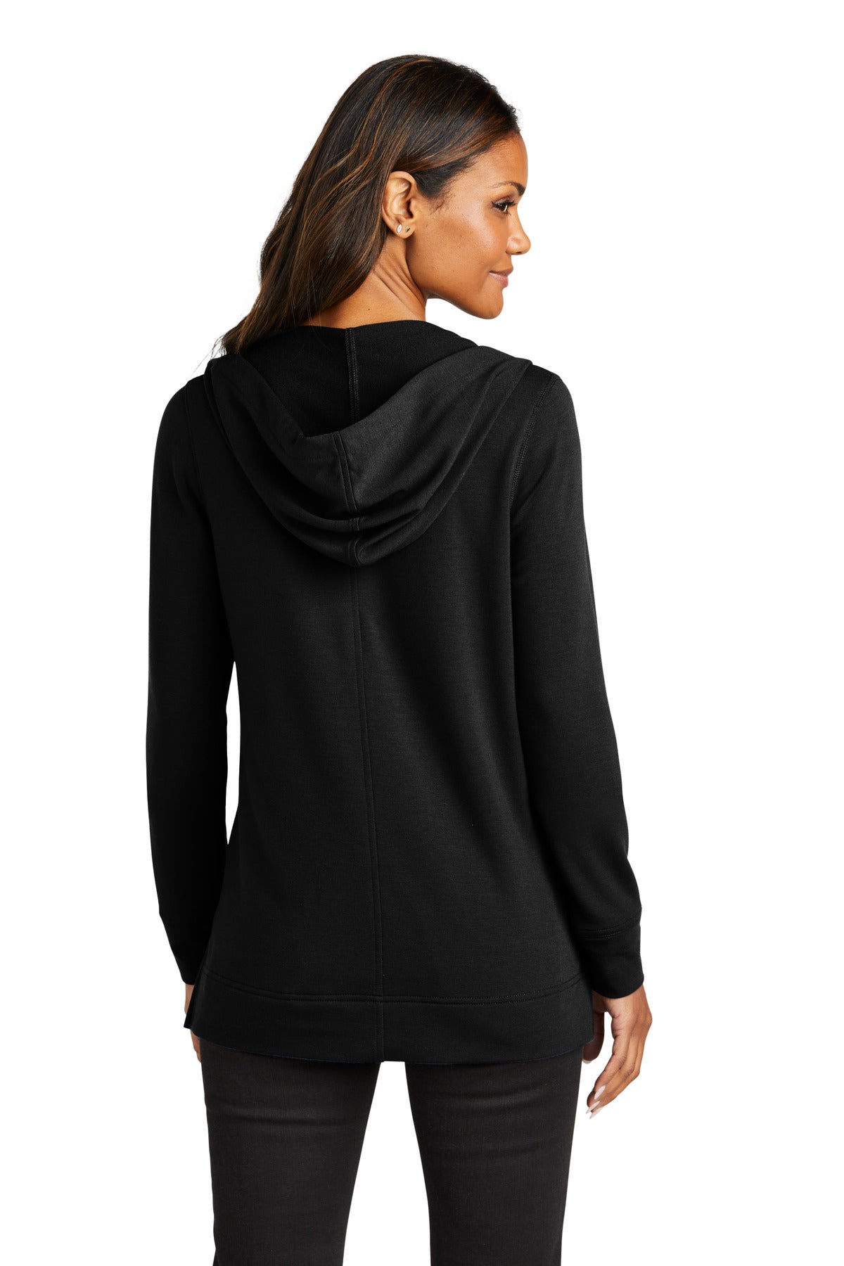Port Authority Women's Microterry Pullover Hoodie LK826 Womens Apparel Sweatshirts & Fleece