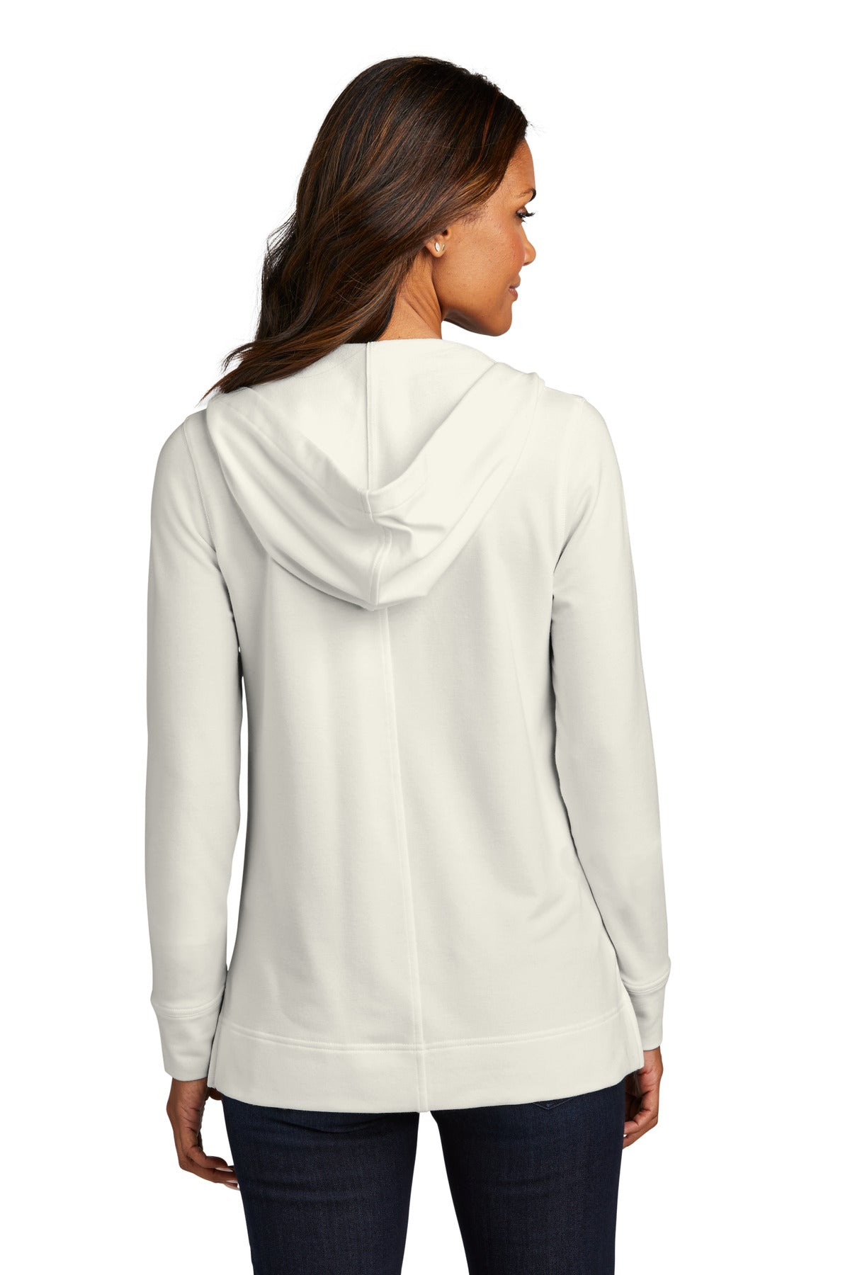 Port Authority Women's Microterry Pullover Hoodie LK826 Womens Apparel Sweatshirts & Fleece