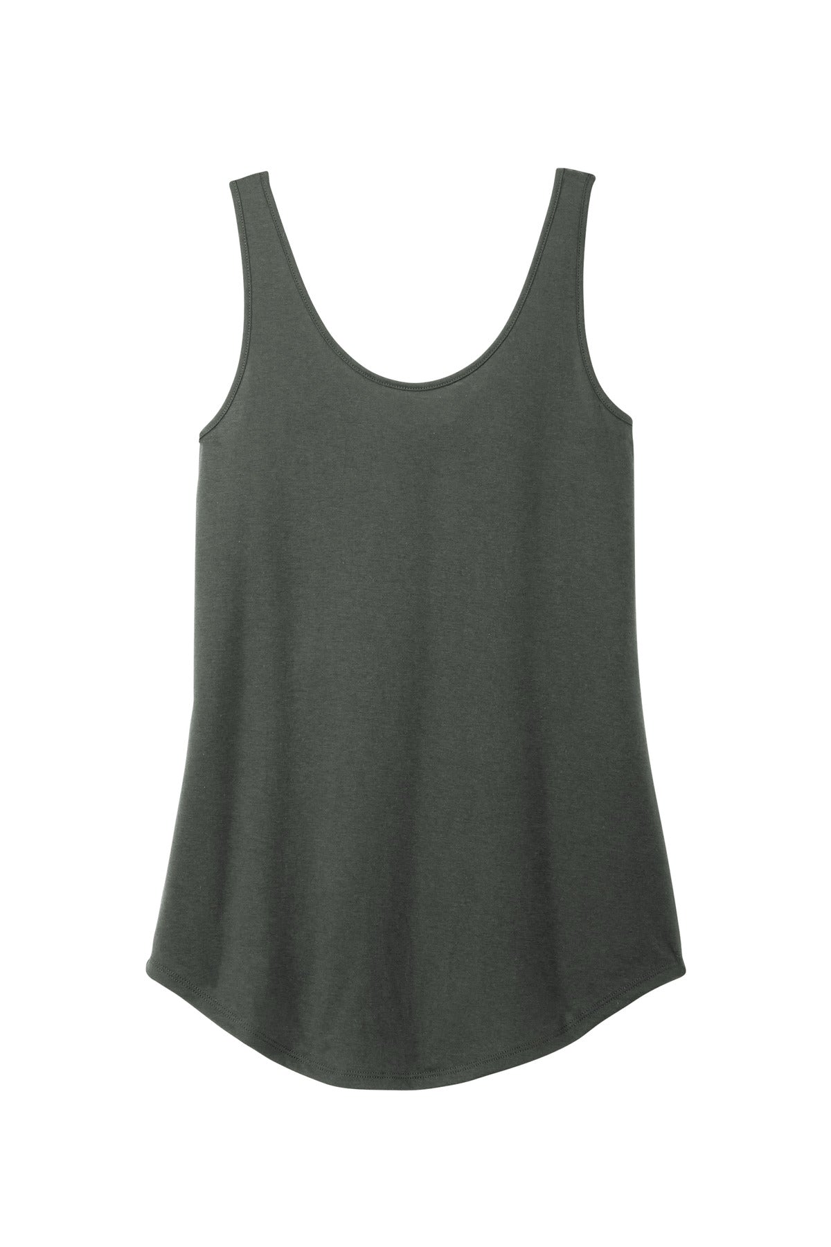 District Women's Perfect Tri Relaxed Tank DT151 Womens Apparel Shirts & Tops