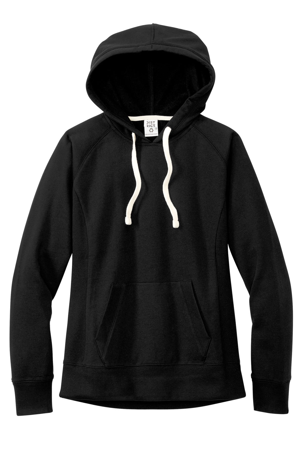 District Women's Re-Fleece Hoodie DT8101 Womens Apparel Sweatshirts & Fleece
