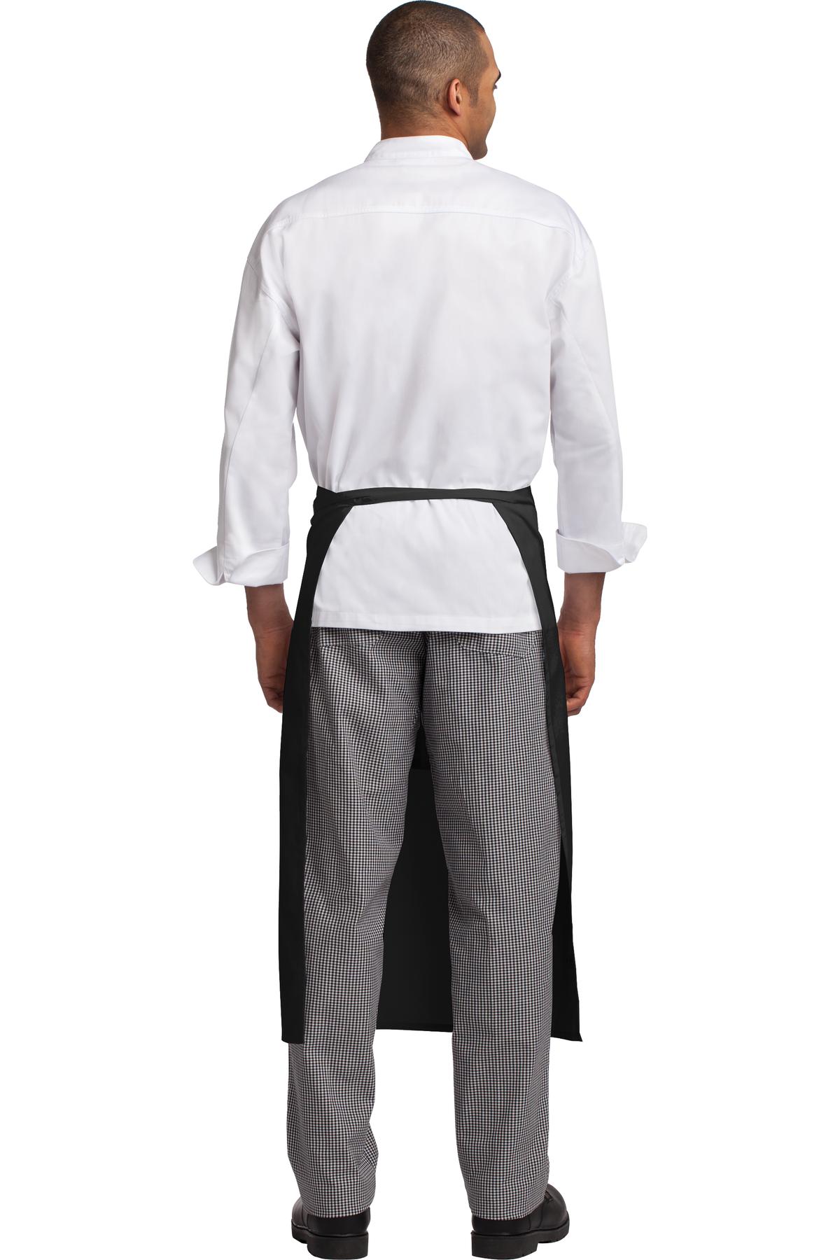 Port Authority Easy Care Full Bistro Apron with Stain Release. A701 Unisex Accessories Aprons
