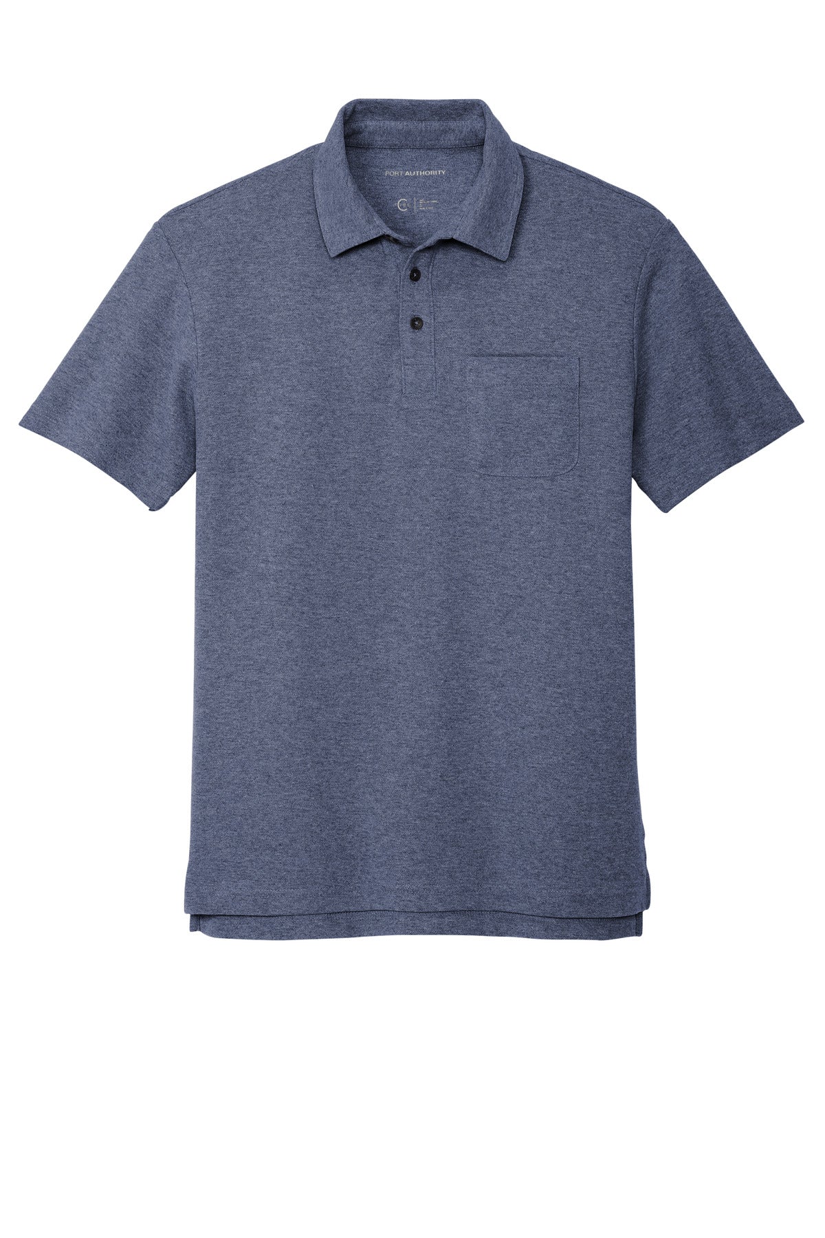 Port Authority Men's C-Free Cotton Blend Pique Pocket Polo Mens Apparel Shirts & Tops