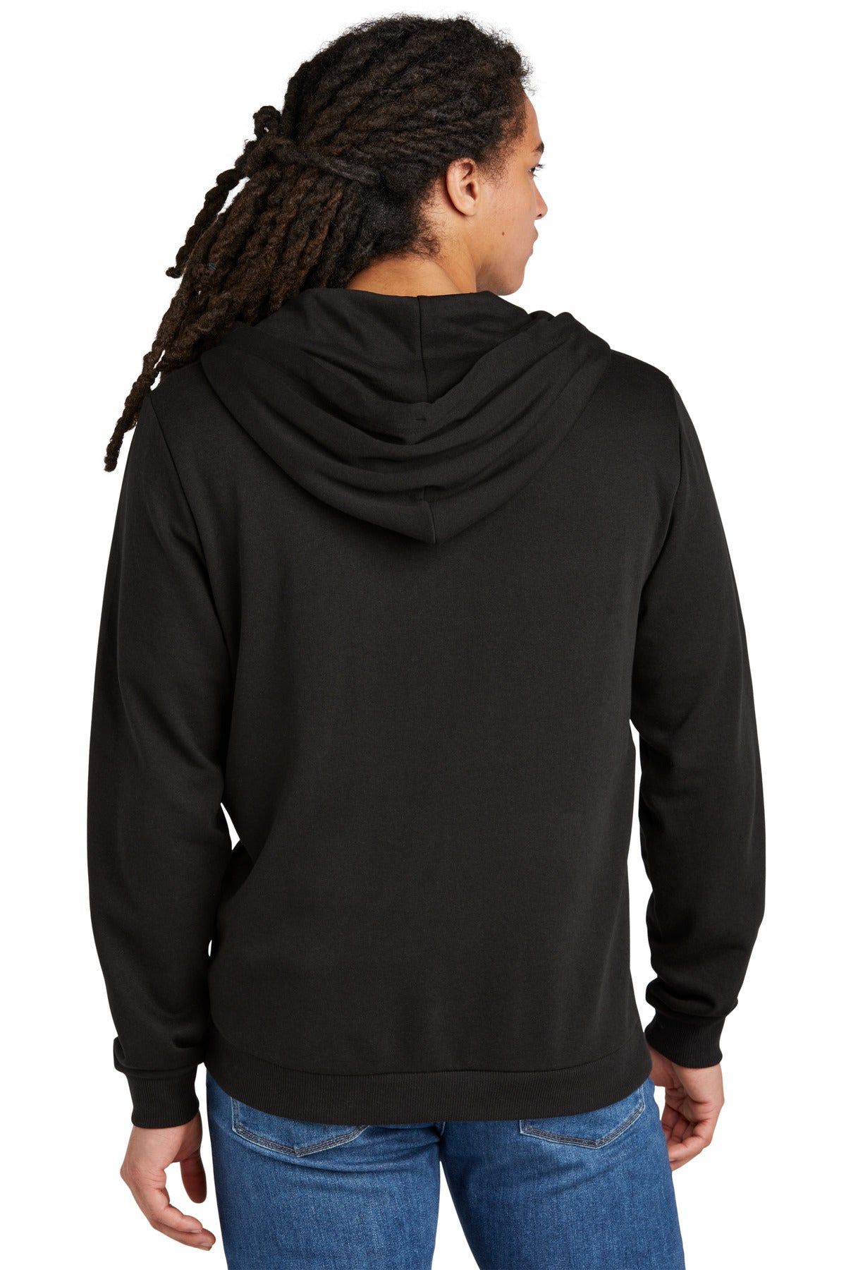 District Men's Perfect Tri Fleece Full-Zip Hoodie Mens Apparel Sweatshirts & Fleece