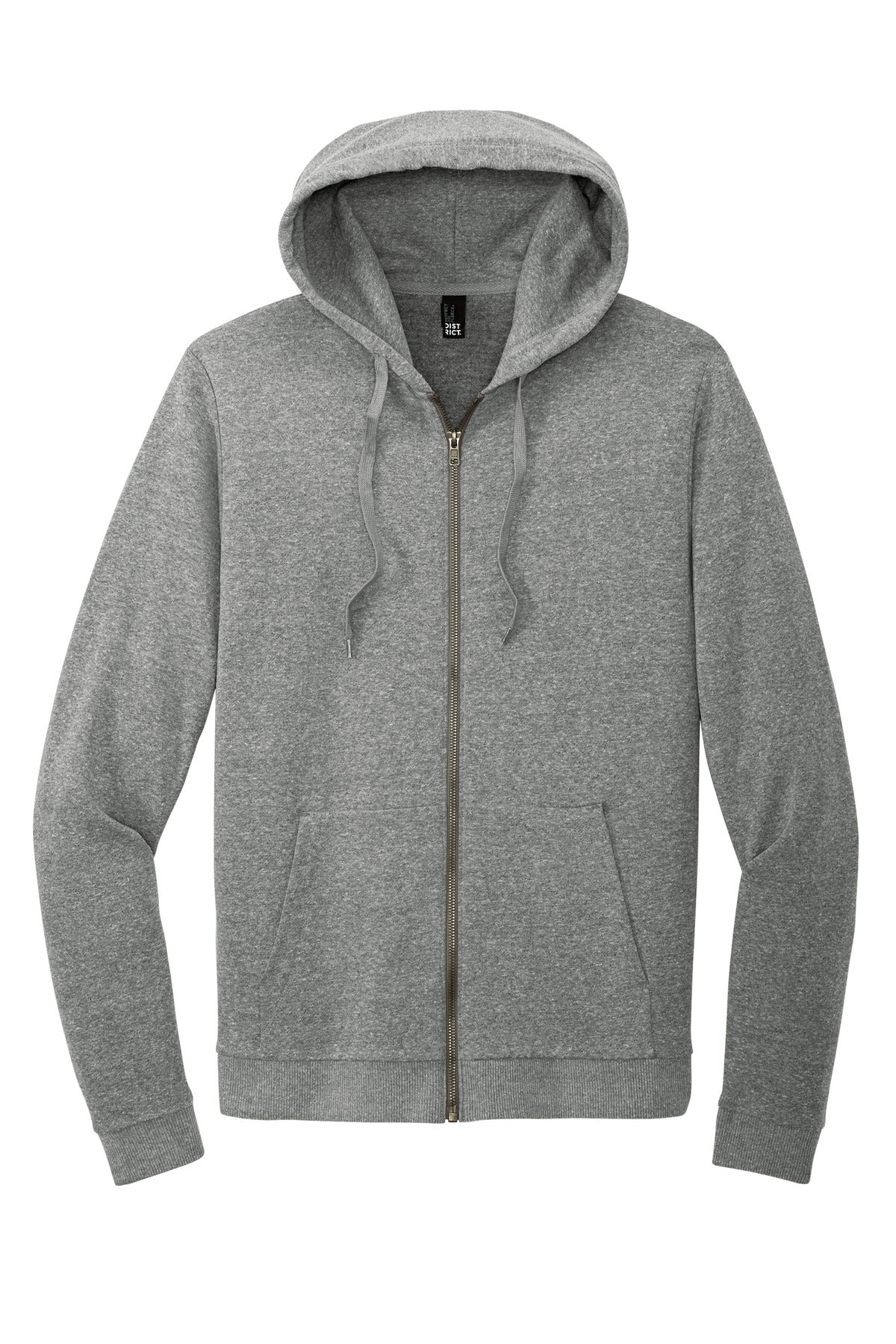 District Men's Perfect Tri Fleece Full-Zip Hoodie Mens Apparel Sweatshirts & Fleece