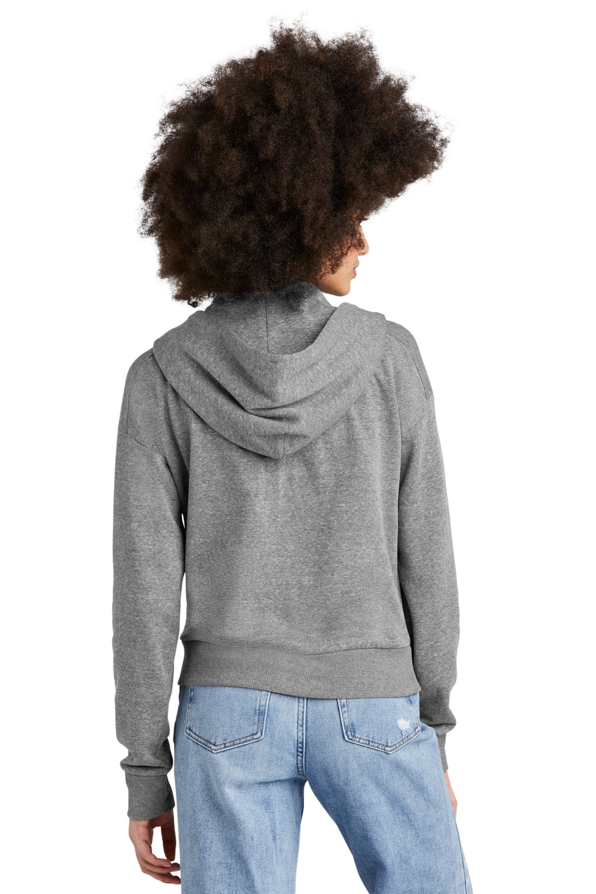 District Women's Perfect Tri Fleece 1/2-Zip Pullover Womens Apparel Sweatshirts & Fleece