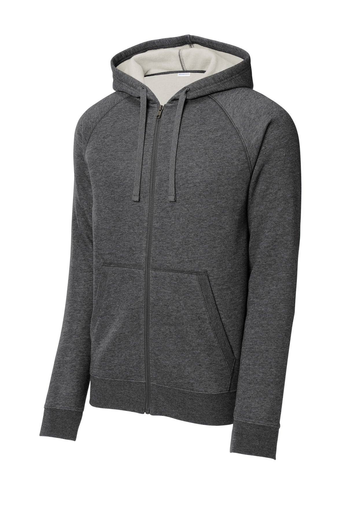 Sport-Tek Men's Drive Fleece Hooded Full-Zip Jacket Mens Apparel Sweatshirts & Fleece