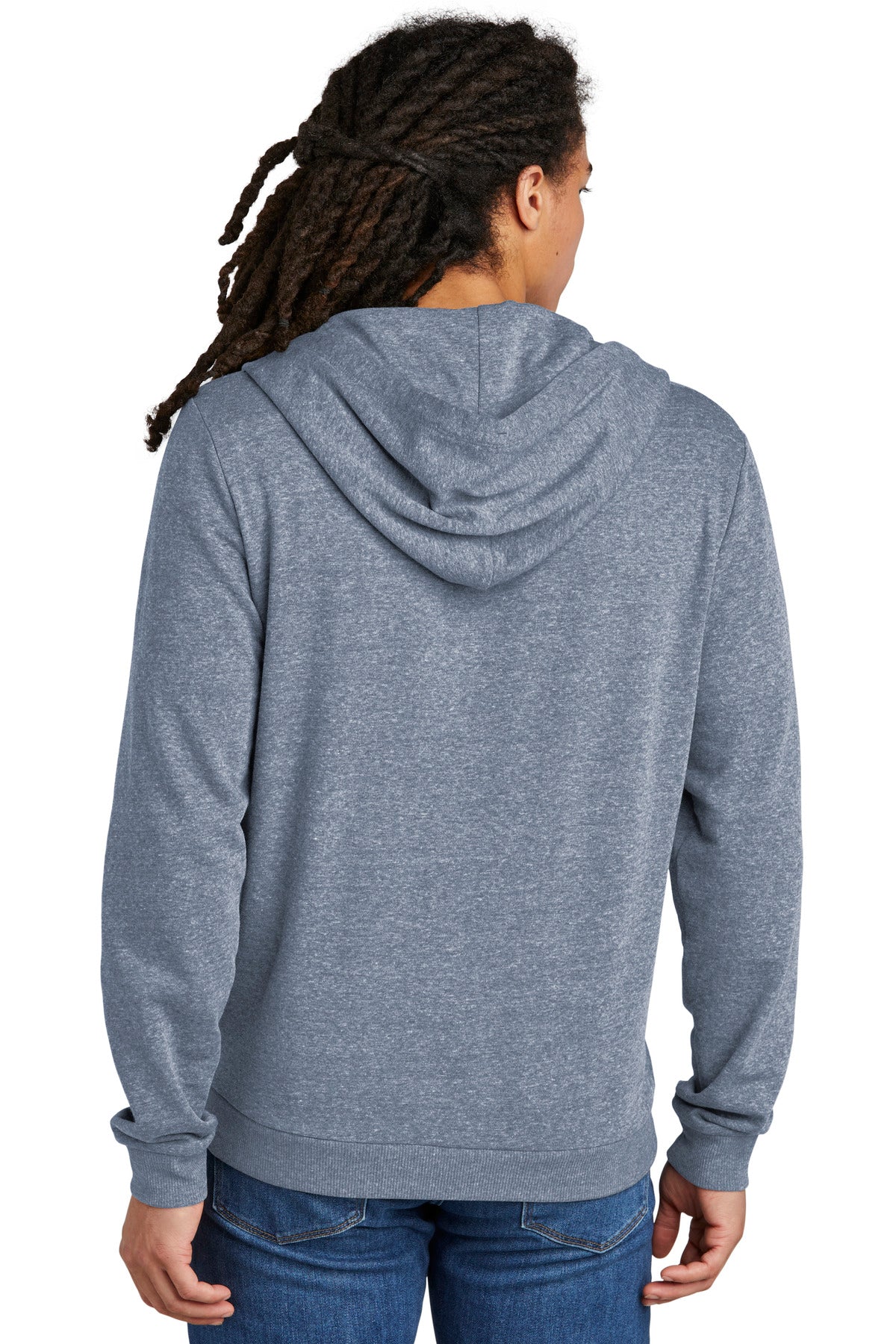 District Men's Perfect Tri Fleece Full-Zip Hoodie Mens Apparel Sweatshirts & Fleece