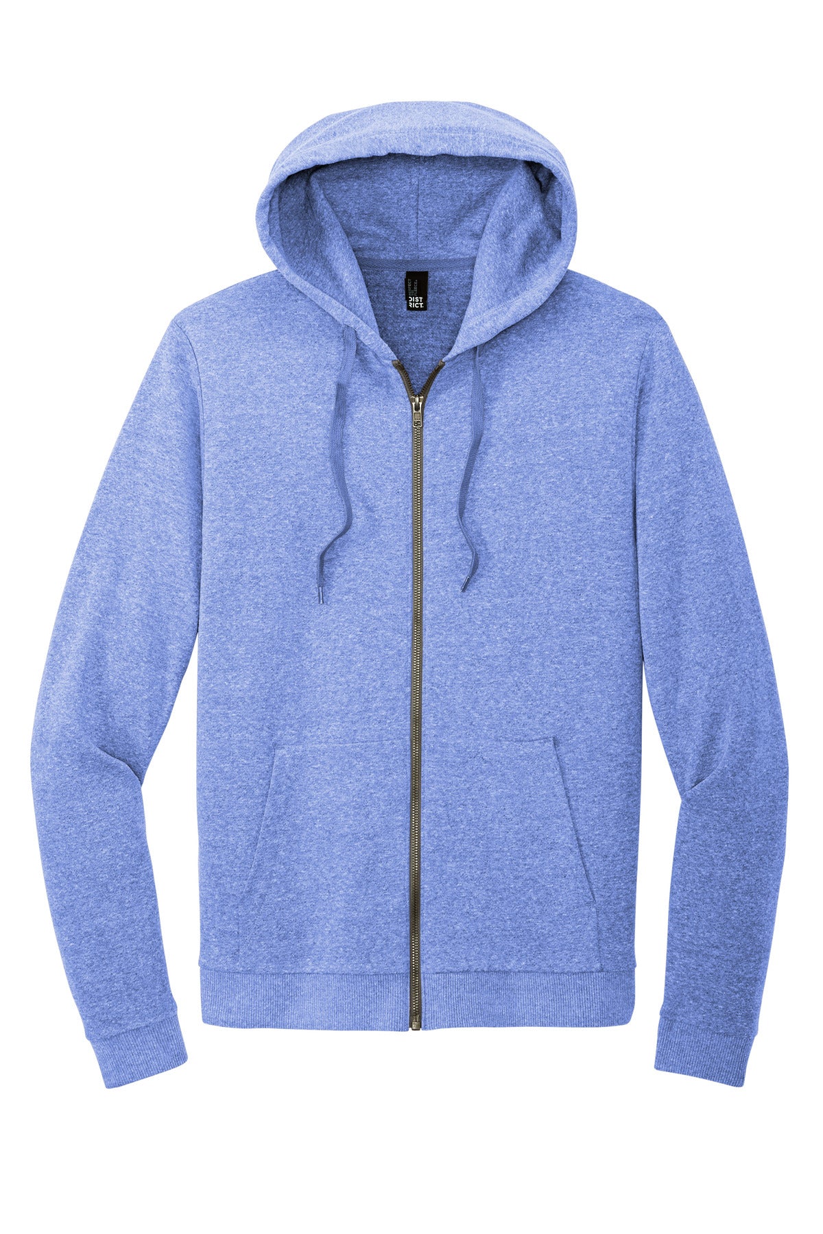District Men's Perfect Tri Fleece Full-Zip Hoodie Mens Apparel Sweatshirts & Fleece