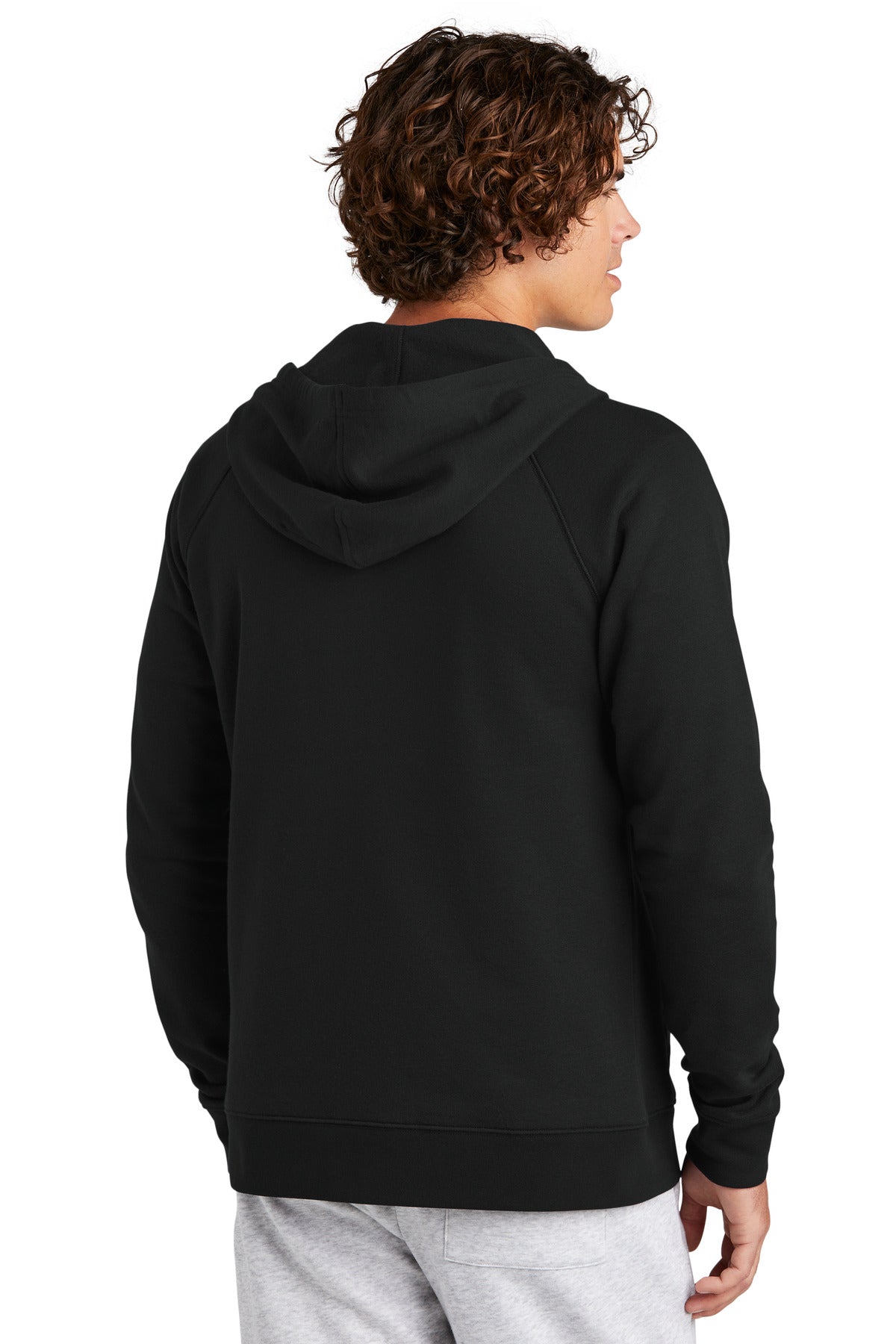 Sport-Tek Men's Drive Fleece Hooded Full-Zip Jacket Mens Apparel Sweatshirts & Fleece