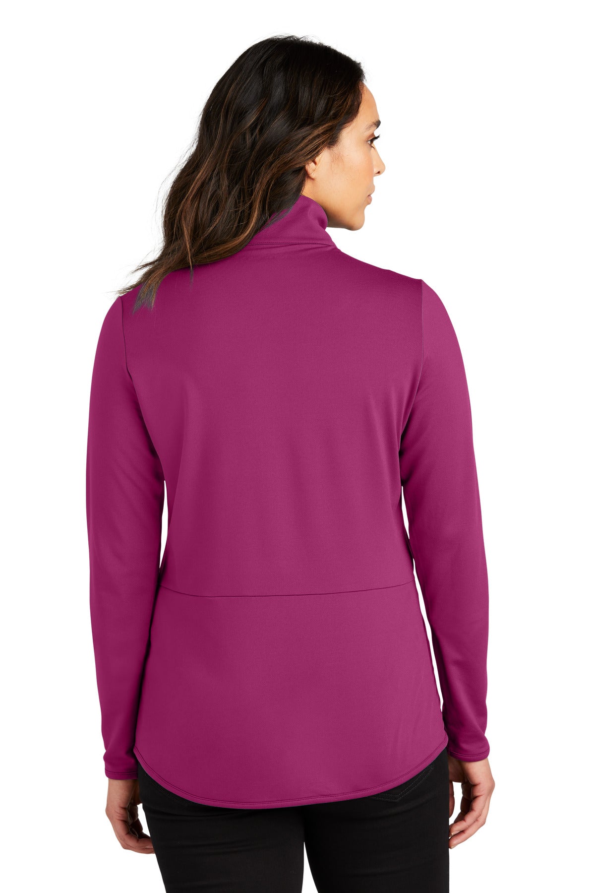 Port Authority Women's Accord Stretch Fleece Full-Zip Jacket Womens Apparel Jackets & Vests